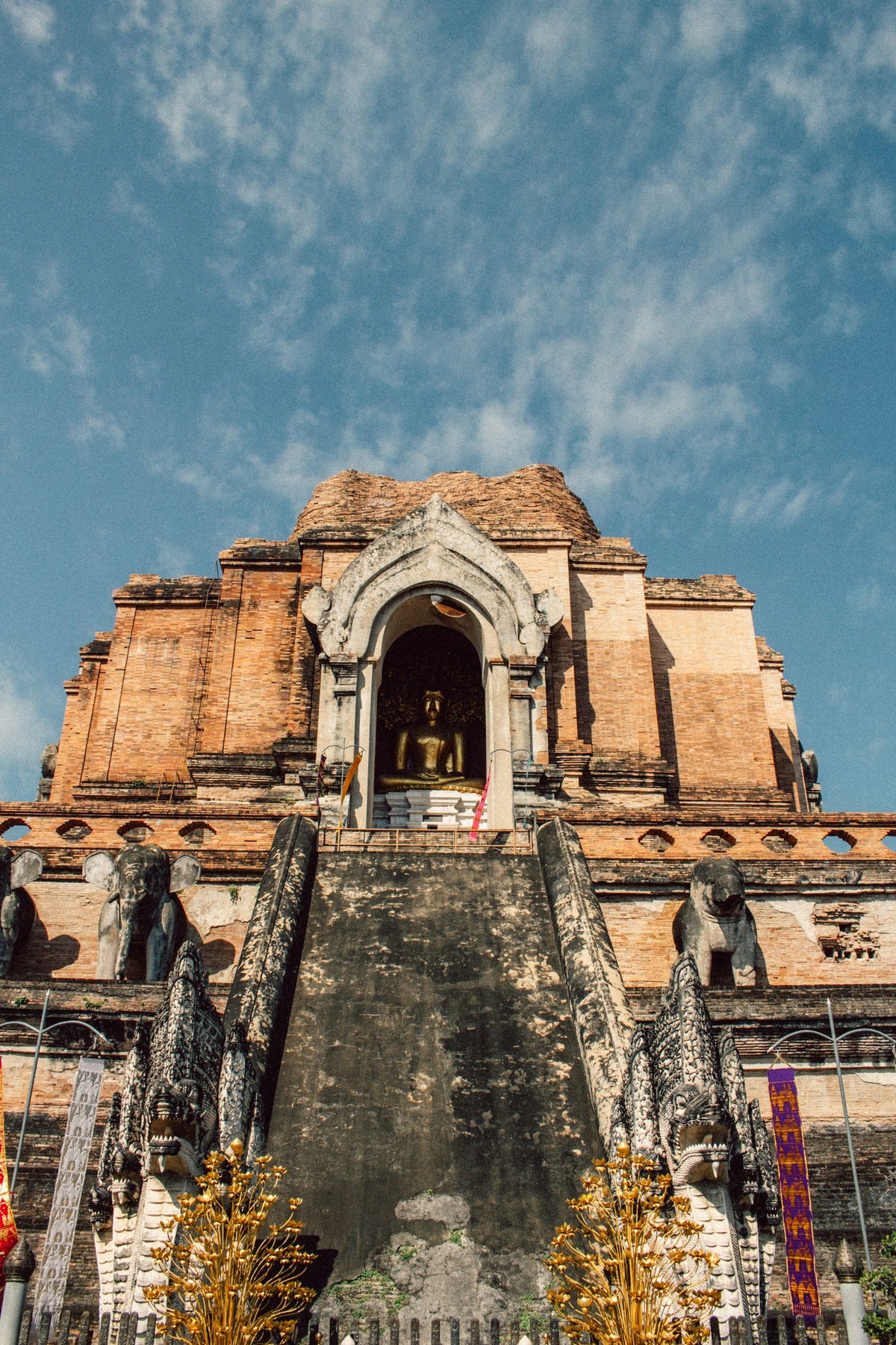 Wat Chedi Luang in Chiang Mai