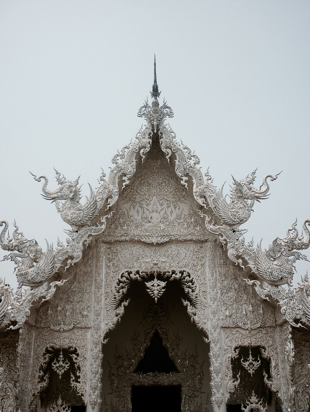 Wat Rong Khun temple in Chiang Rai province