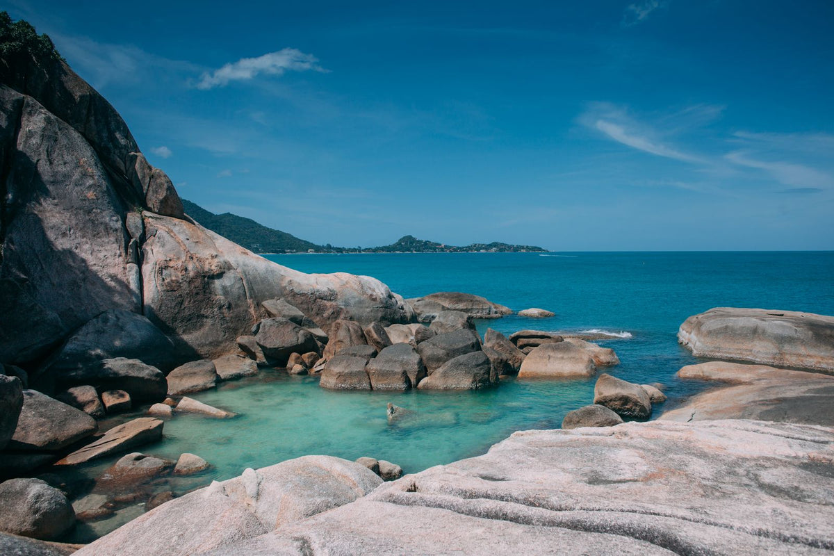 Rocky lagoon on Koh Samui