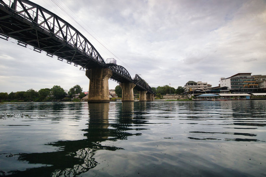 Bridge over the River Kwai in Kanchanaburi