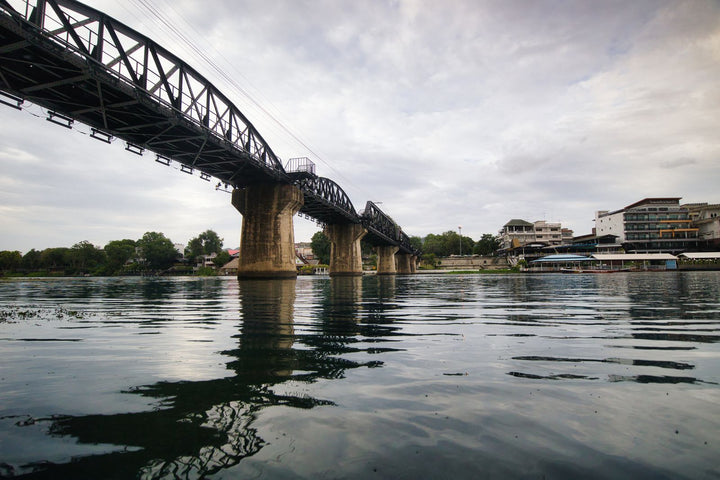 Bridge over the River Kwai in Kanchanaburi