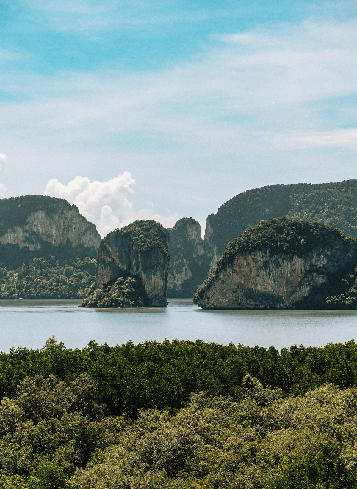Rocky islands off Krabi