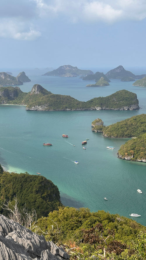 Emerald islands of Ang Thong Marine Park