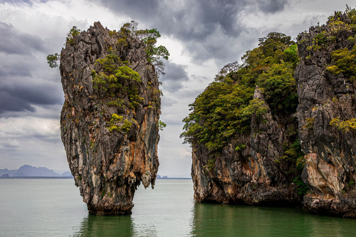 Limestone cliffs in Phang Nga Bay