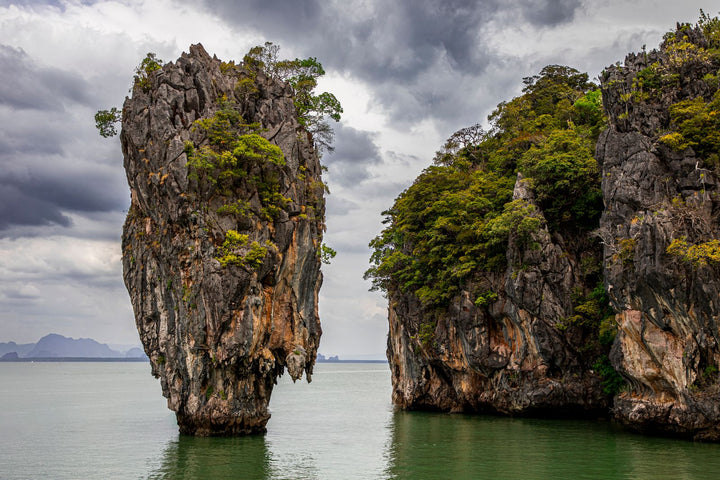 Limestone cliffs in Phang Nga Bay