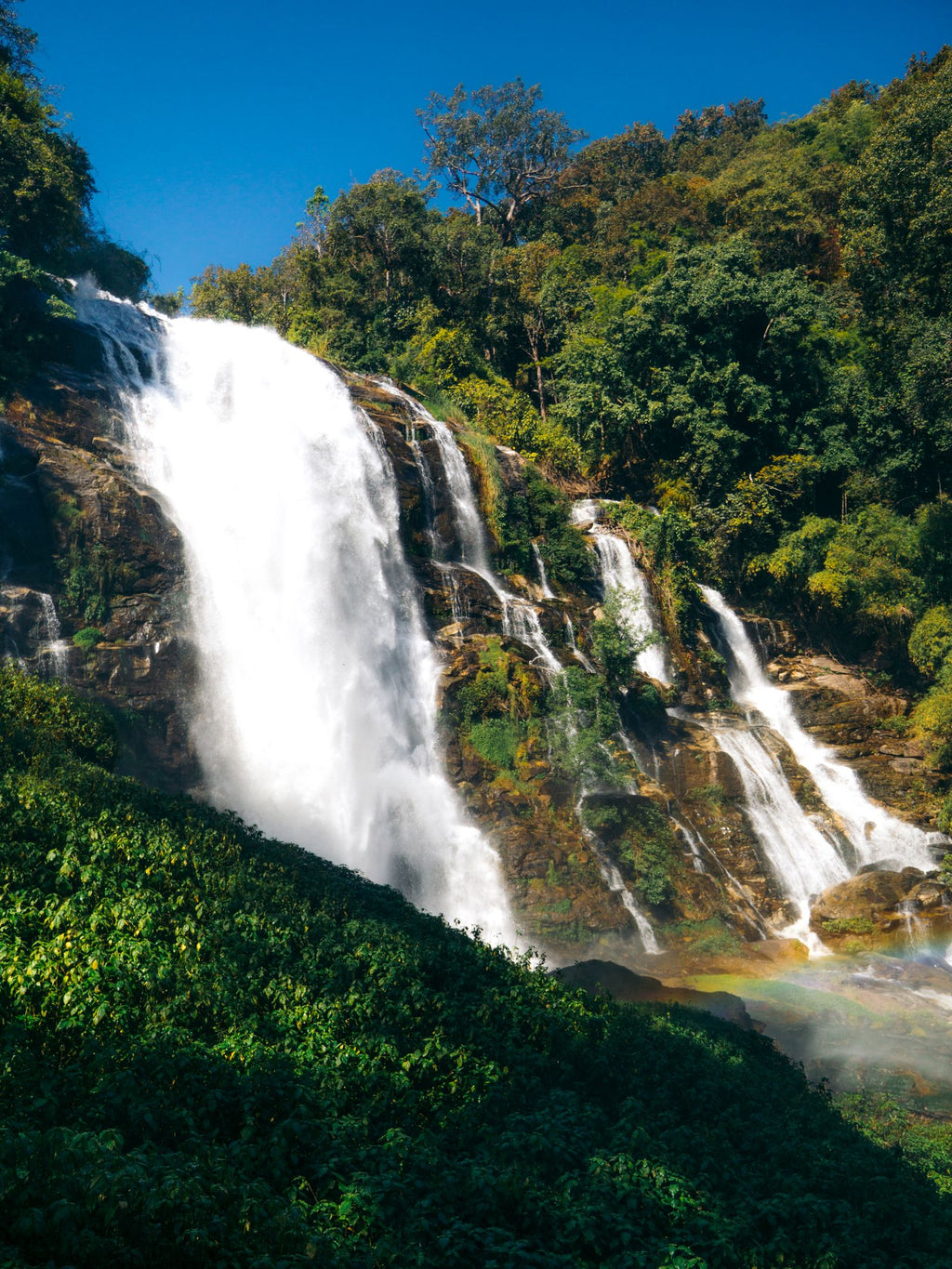 Sirithan Waterfall at Doi Inthanon