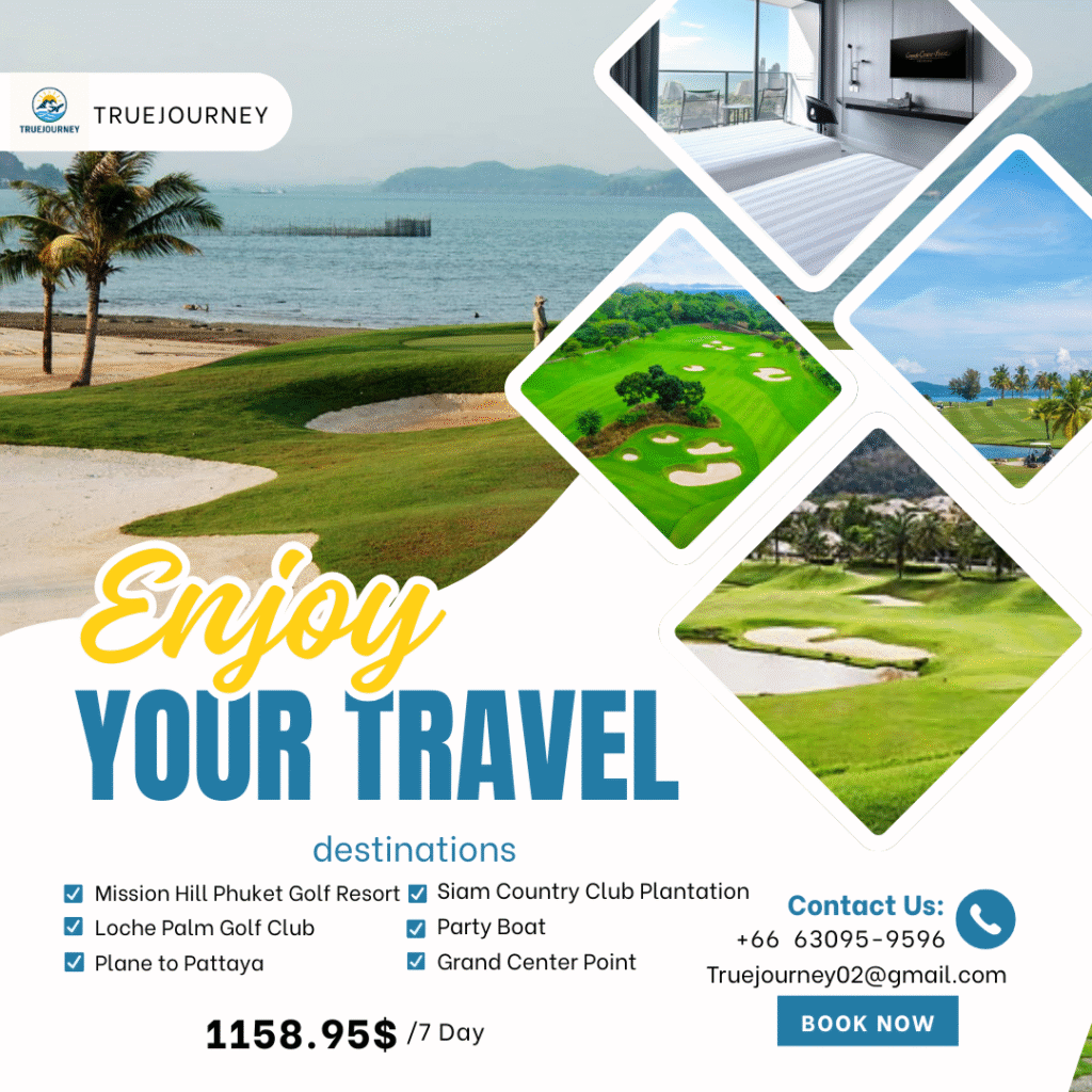 Home phuket to pattaya 7 day golf trip